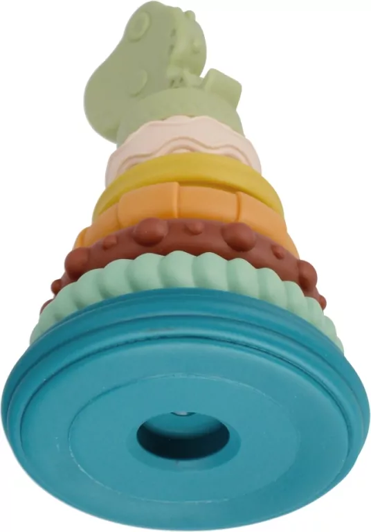 Piramidka edukacyjna pastel mix BAM BAM - tantis.pl