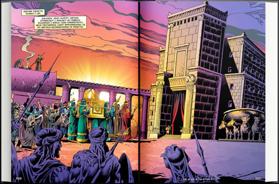 Biblia w komiksie. Boża historia od początku po wieczność - tantis.pl