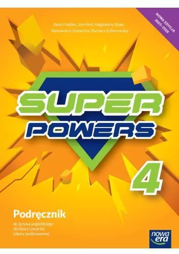 Język angielski. Klasa 4. Super Powers. Podręcznik - tantis.pl