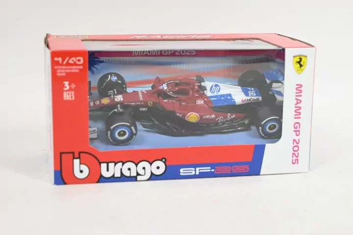 Ferrari Sf-25 (Miami Gp) Without Helmet 1:43 - tantis.pl
