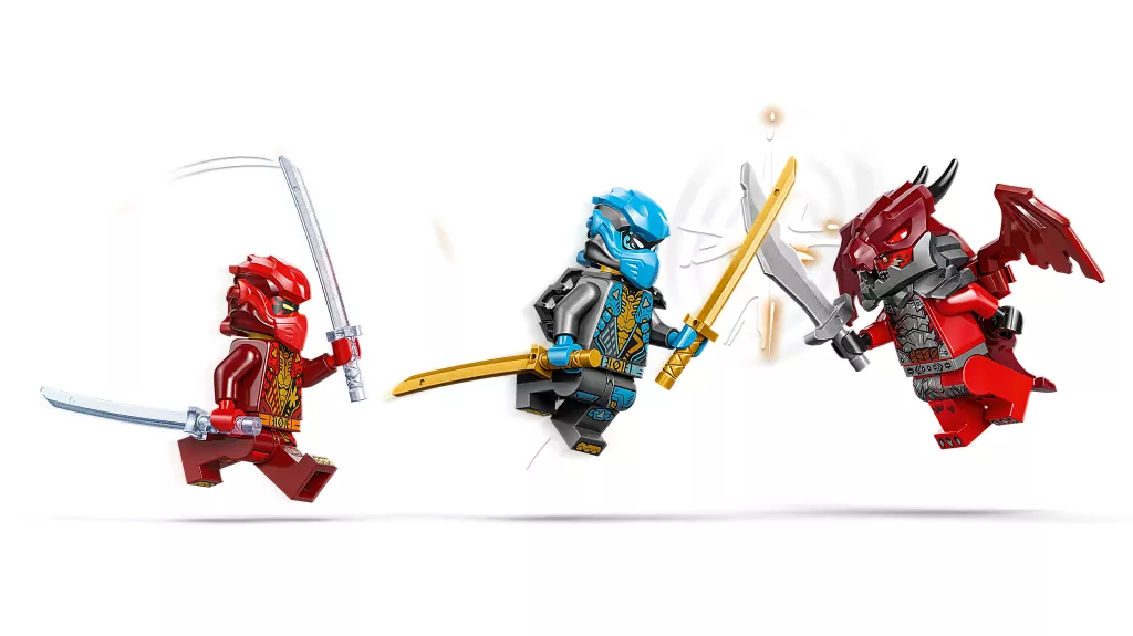 LEGO® Ninjago. Burzowy jeździec-mech Kaia 71830 - tantis.pl