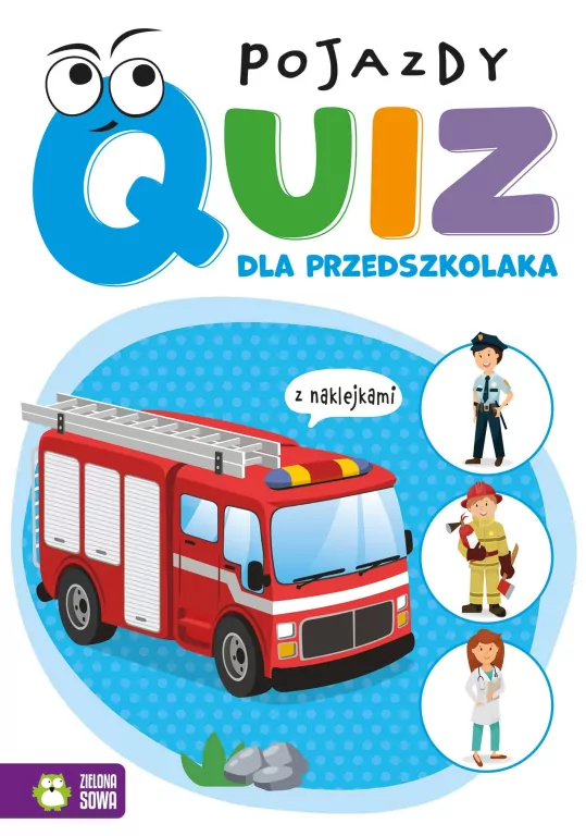 Quiz dla przedszkolaka. Pojazdy - tantis.pl