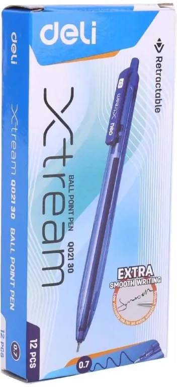 Pióro kulkowe 0,7mm Xtream niebieskie - tantis.pl