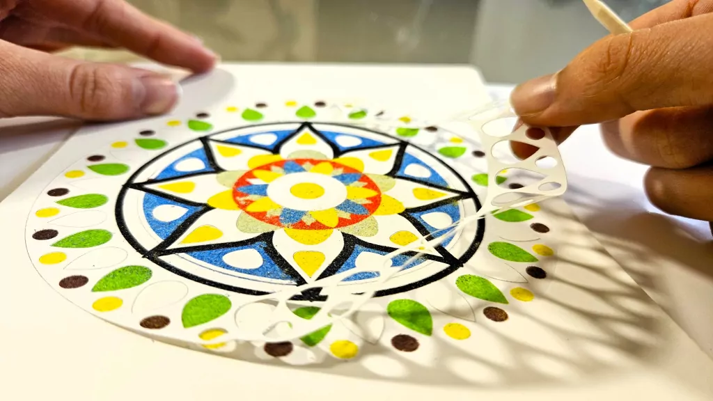 Piaskowe Malowanki Mandala Sand Art - tantis.pl