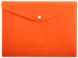 Koperta na zatrzask A4 pomarańczowa.