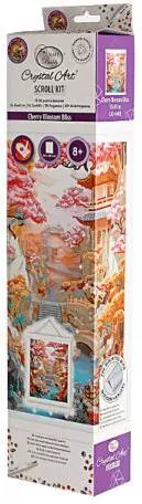 Plakat 35x45cm z mozaiką diamentową. Wiśnia - tantis.pl