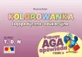 Kolorowanka logopedyczno-edukacyjna Papuga Aga opowiada, część 8 - T, D, N - tantis.pl