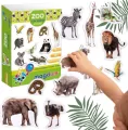 Zestaw magnesów dla dzieci. ZOO - tantis.pl