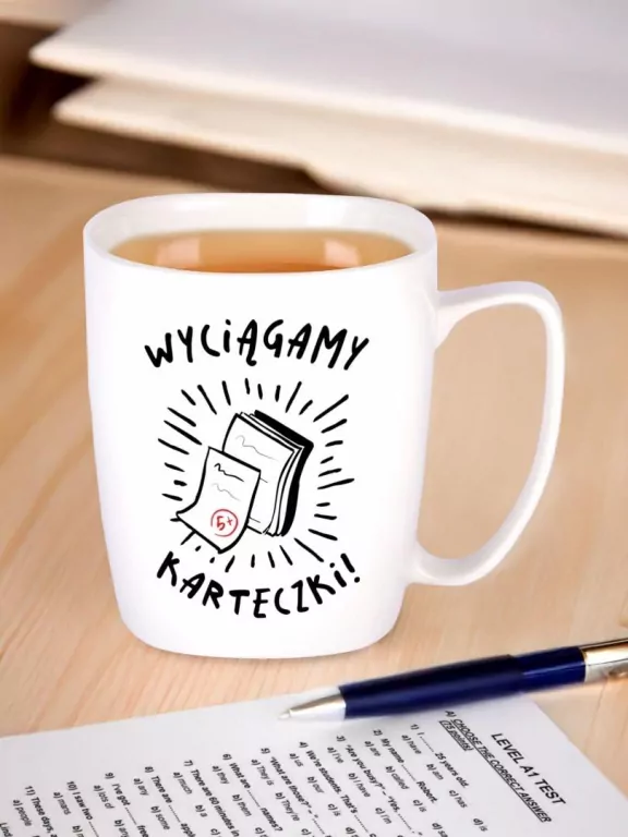Kubek Wyciągamy karteczki - tantis.pl