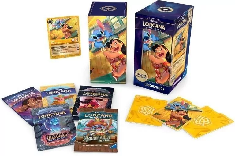 Disney Lorcana (Set07) Lilo gift box (5 boosterów) - tantis.pl