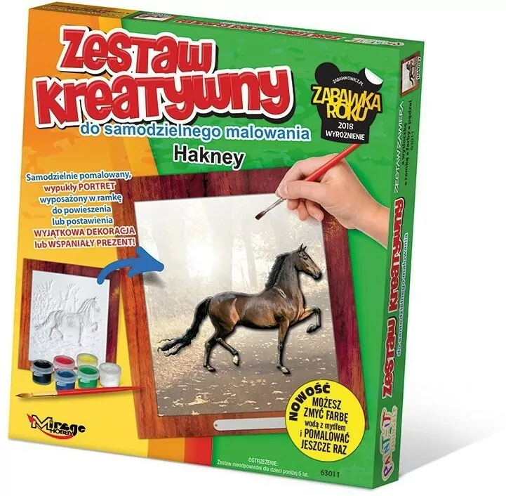 Zestaw Kreatywny do malowania. Koń Hakney - tantis.pl