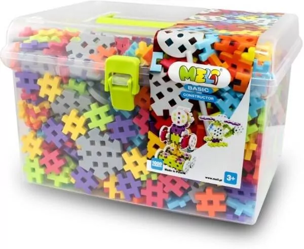 Klocki Meli Basic Constructor Travel Box - tantis.pl