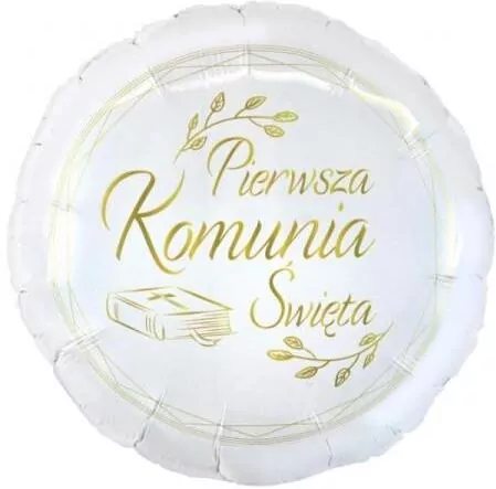 Balon foliowy Pierwsza Komunia Święta - tantis.pl