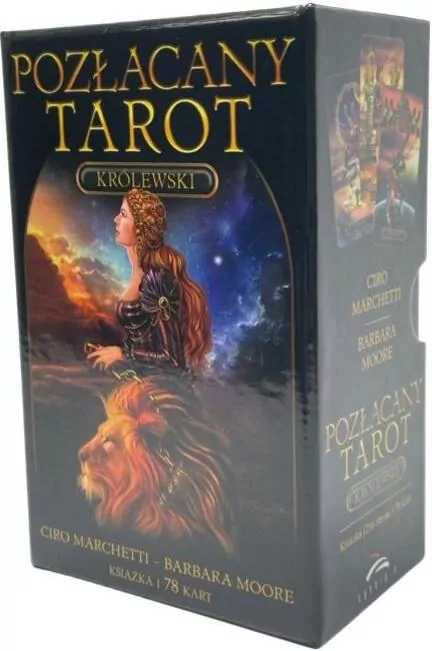 Pozłacany Tarot Królewski - tantis.pl