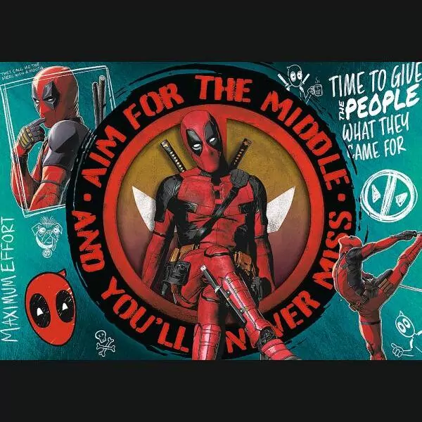 Puzzle 1000. Deadpool - tantis.pl