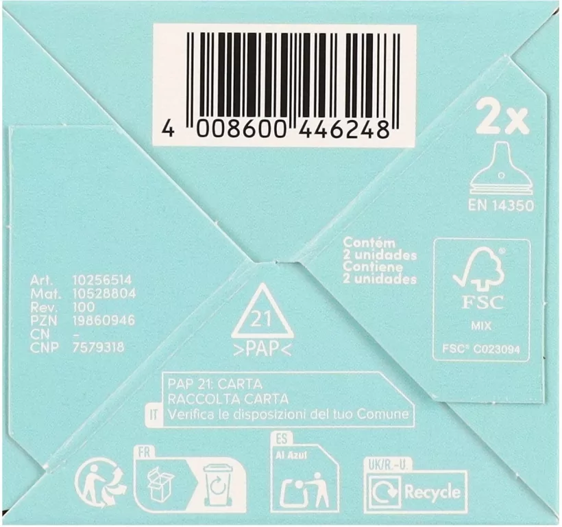 NUK KONCOWKA DO KUBKA PM CL1 10256514 1/6 - tantis.pl