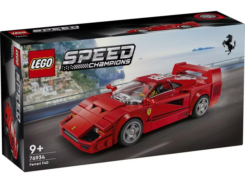 LEGO® Speed Champions. Supersamochód Ferrari F40. 76934 - tantis.pl