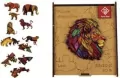 Panta Plast. Puzzle drewniane A4. Lew - tantis.pl