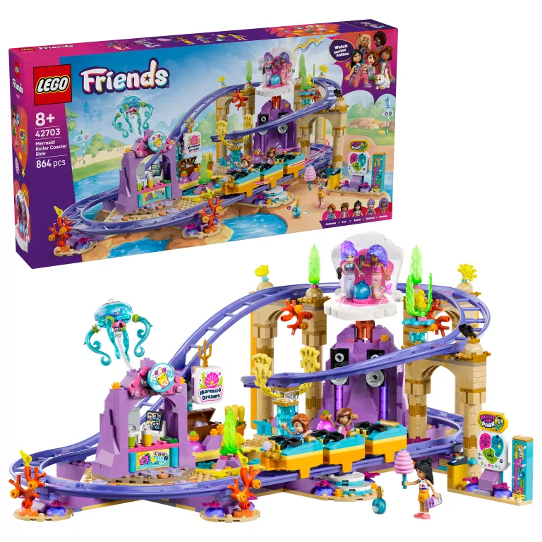 LEGO® Syrenkowa kolejka górska 42703 - tantis.pl