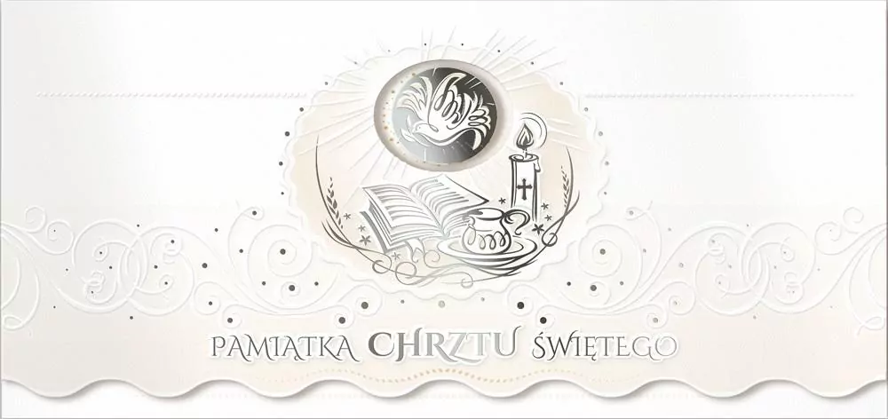Kartka okolicznościowa Chrzest DCH01 - tantis.pl
