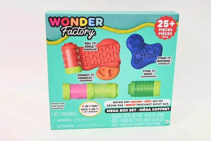 Wonder Factory Never Dry Dough Mega Box - tantis.pl