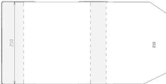 Okładka regulowana 210 x 355mm