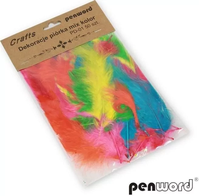 Piórka mix 10-15cm - tantis.pl