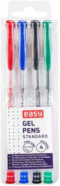 Długopis żelowy 4 kolory. - tantis.pl