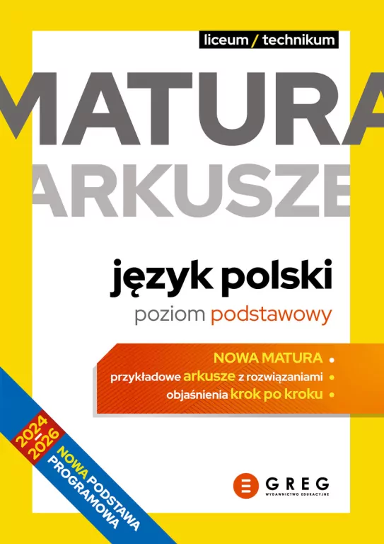 Matura - arkusze - język polski ZP - tantis.pl