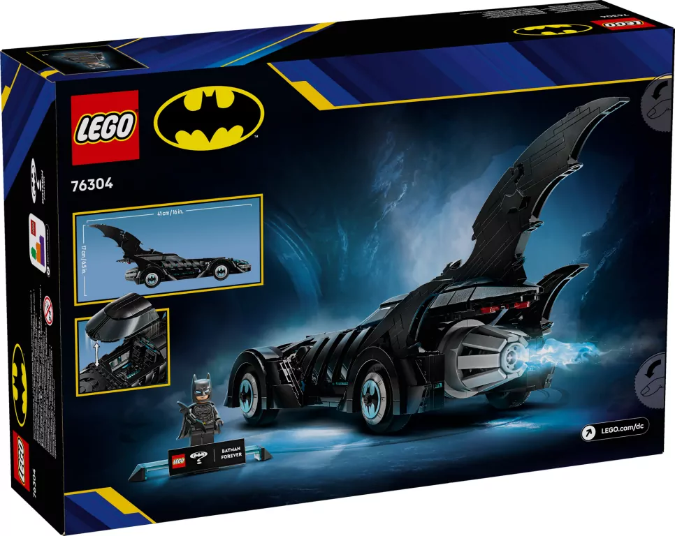 LEGO® Batmobil Batman Forever™ 76304 - tantis.pl