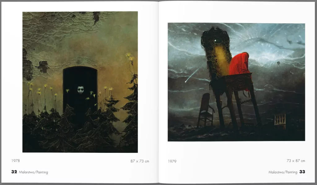 Beksiński 2 miniatura albumu - tantis.pl