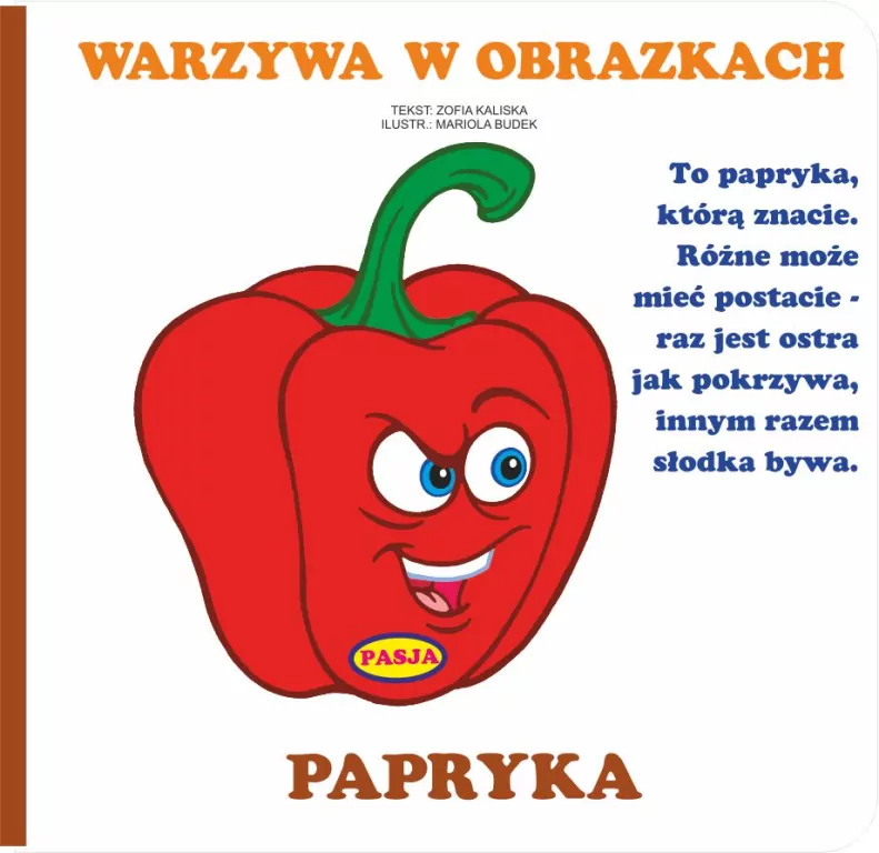 Warzywa w obrazkach. Papryka - tantis.pl