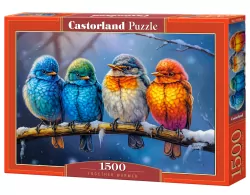 Puzzle 1500. Ptaszki. Razem cieplej