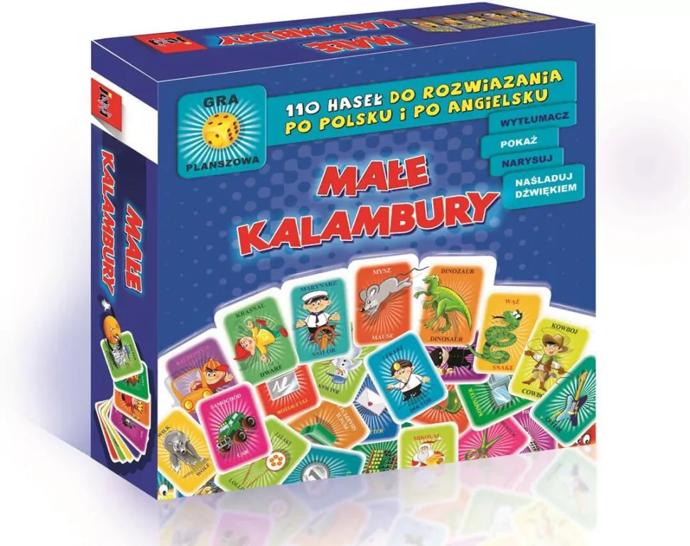 Małe kalambury. 110 haseł po polsku i po angielsku - tantis.pl