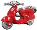 Brelok do kluczy 3D skuter Vespa czerwony - tantis.pl