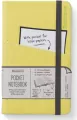 Notatnik A6. Bookaroo. Journal Pocket. Limonkowy - tantis.pl