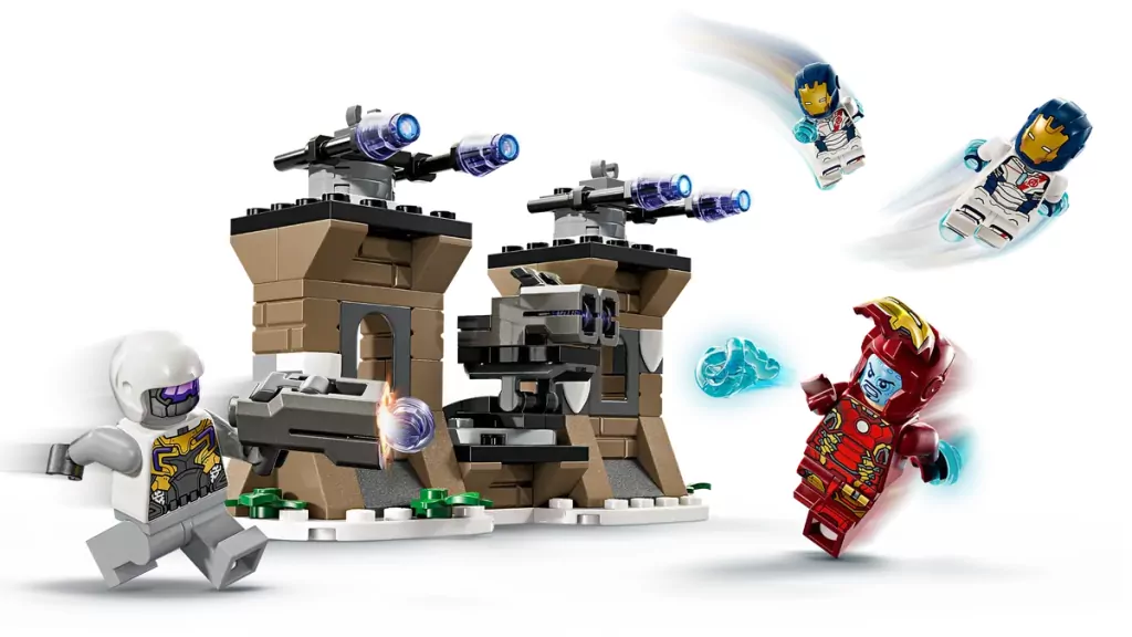 LEGO® Marvel. Iron Man i Iron Legion kontra żołnierz Hydry 76288 - tantis.pl
