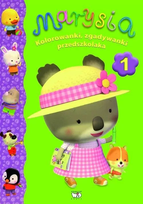 Marysia. Kolorowanki zgadywanki przedszkolaka. Część 1 - tantis.pl