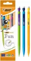 Ołówek automatyczny Matic Fun z gumką HB 3szt BIC - tantis.pl