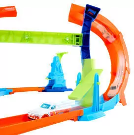 Hot Wheels. Mistrzowski skok na pętli. Tor wyścigowy - tantis.pl