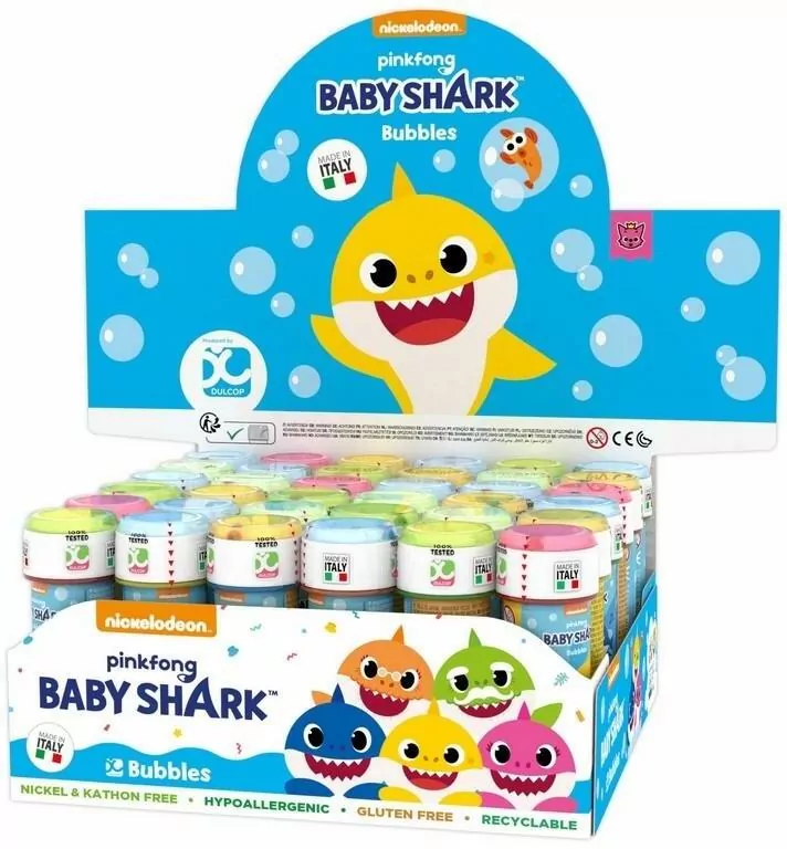 Bańki mydlane 60ml. Baby Shark - tantis.pl