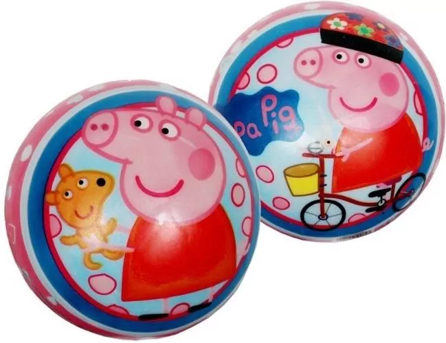 Piłka perłowa Świnka Peppa 23 cm - tantis.pl