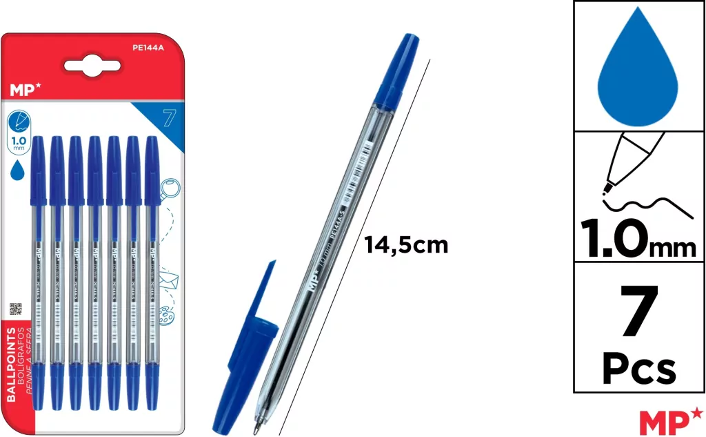 Długopis niebieski 1.0mm - tantis.pl