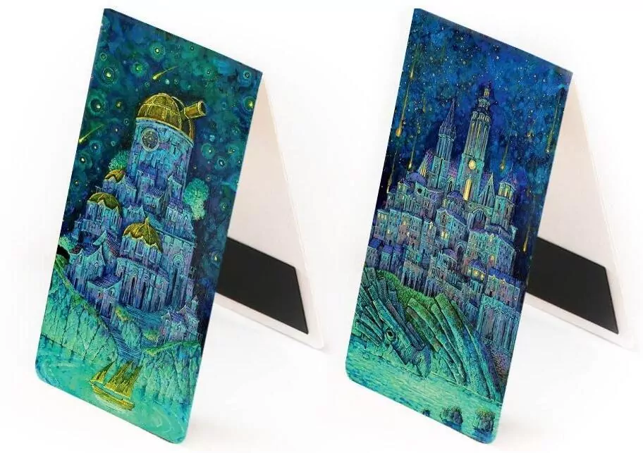 Zakładka magnetyczna. Turkusowe / Perseidy - tantis.pl