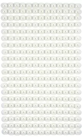 Perełki samoprzylepne Ivory 6mm 260szt - tantis.pl