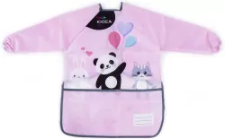 Fartuszek do malowania z rękawami. Misie