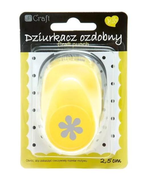 Dziurkacz ozdobny 2,5cm kwiat - tantis.pl