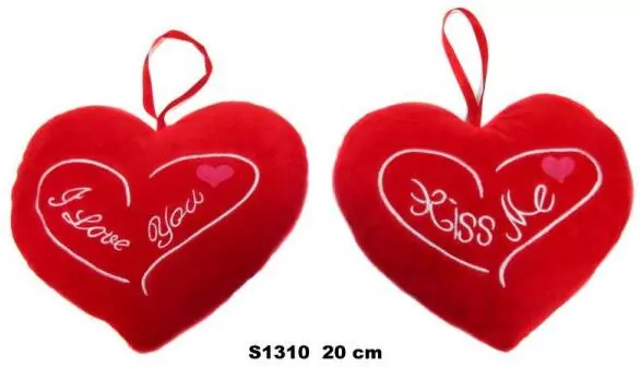 Serce Kiss Me/I Love You 20cm MIX - tantis.pl