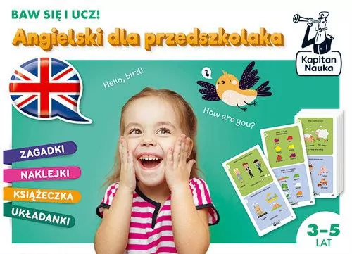 Baw się i ucz! Angielski dla przedszkolaka - tantis.pl