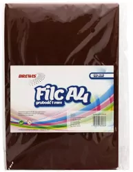 Filc A4 brązowy 1mm